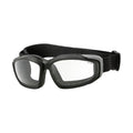 Original British Military V12 Protective Goggles Interchangeable Lenses Black