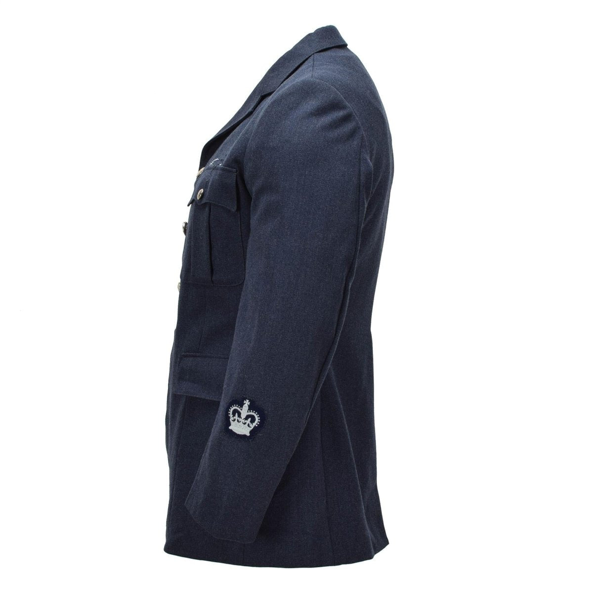 Original British RAF Military Parade Dress Jacket Vintage Formal Navy Blue