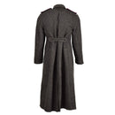 Original Bulgarian Military gray coat wool overcoat heavy winter long shinel - GoMilitar