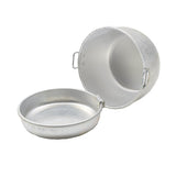Original Bulgarian Military vintage mess kit hiking camping firepit pot pan NEW