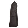 Original Bulgarian Military wool long overcoat vintage winter coat formal Gray