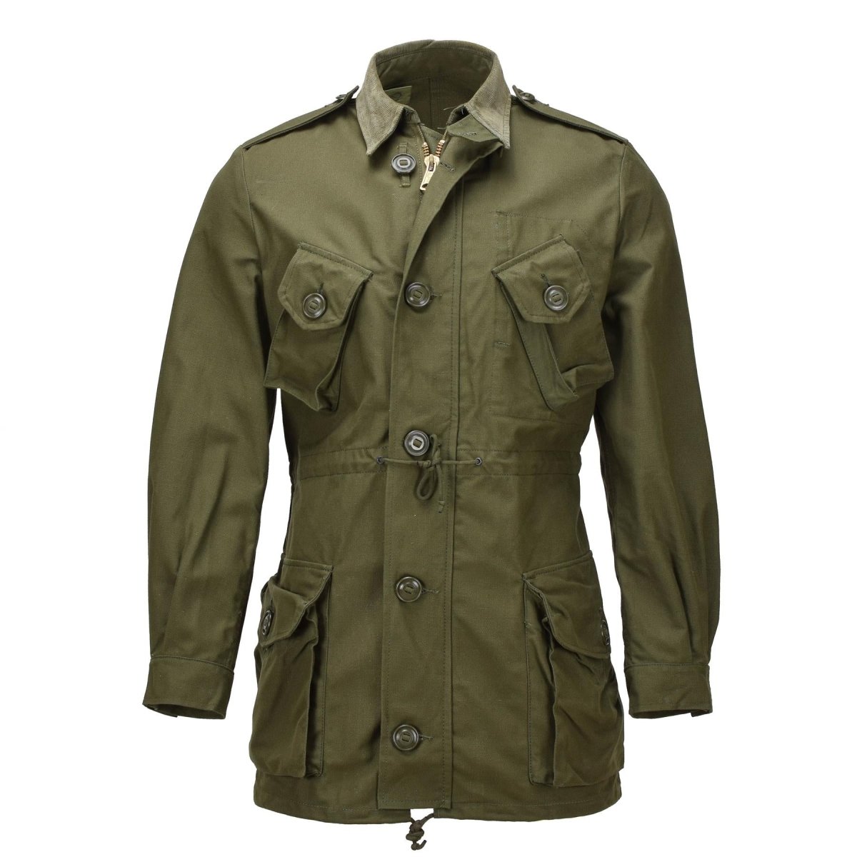 Original Canadian Army Field Jacket Combat Military Surplus Olive Green