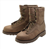 Original Canadian Army Leather Combat Boots Breathable Military Surplus Brown