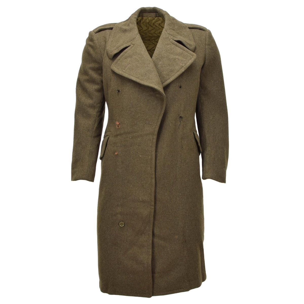 Commander Rourke Overcoat Mens Wool Military Overcoat: Insulated and Functional Wear