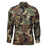 Original Croatian military issue shirt cotton BDU woodland camo army surplus NEW