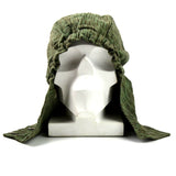 Original CZ Czech army hood M60. Military field jacket camo hood