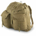 Original Czech Army M60 Canvas Rucksack Vintage Military Backpack Y Straps