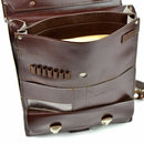 Original Czech Military Shoulder Bag Map Case Document Case Brown