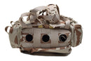 Original Czech Republic military desert camo 30L backpack with MOLLE system, large side pockets, and quick-release straps.