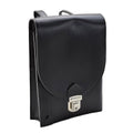 Original Czechoslovakian Police Shoulder Bag Documents Artificial Leather Black