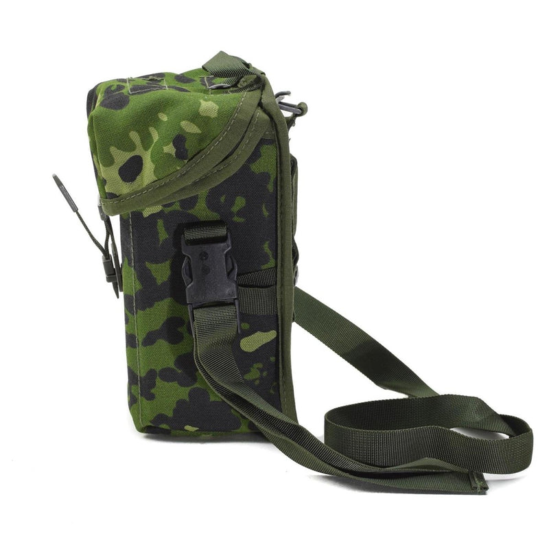 Original Danish army LMG M96 camo magazine pouch quick - release strap case NEW - GoMilitar