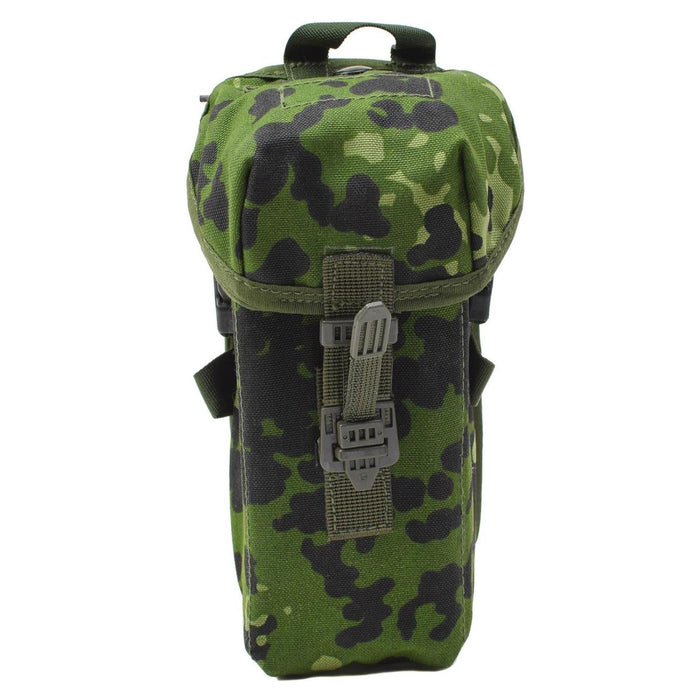 Original Danish army LMG M96 camo magazine pouch quick - release strap case NEW - GoMilitar