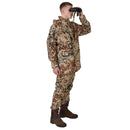 Original Danish army rain jacket waterproof M84 desert camo tactical hood NEW - GoMilitar