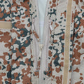 Original Danish army rain jacket waterproof M84 desert camo tactical hood NEW