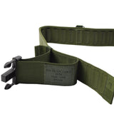 Original Danish army tactical belt olive adjustable field webbing combat NEW