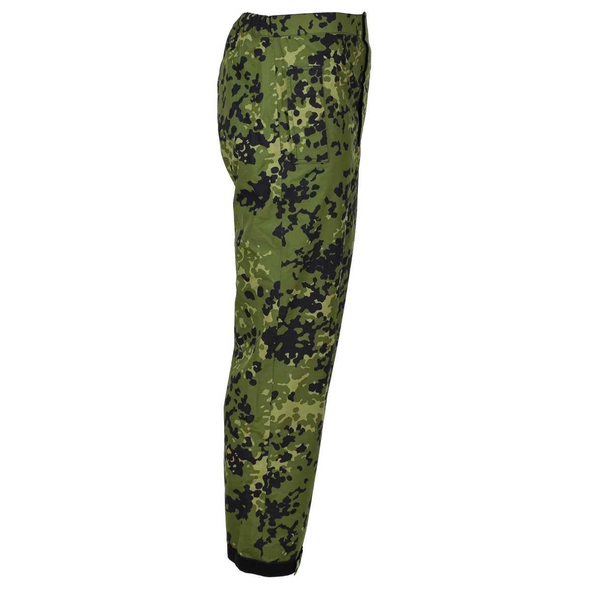 Original Danish Military camo M84 rain pants waterproof elasticated trousers NEW