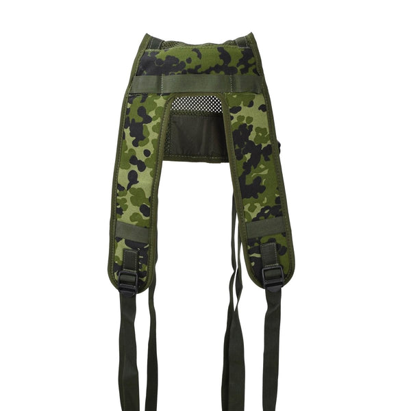 Original Danish military M96 camo tactical suspender adjustable webbing NEW - GoMilitar