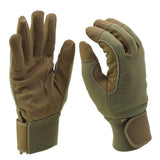 Original Danish Military Tactical Gloves Winter Polycotton Insulated Sand Brown
