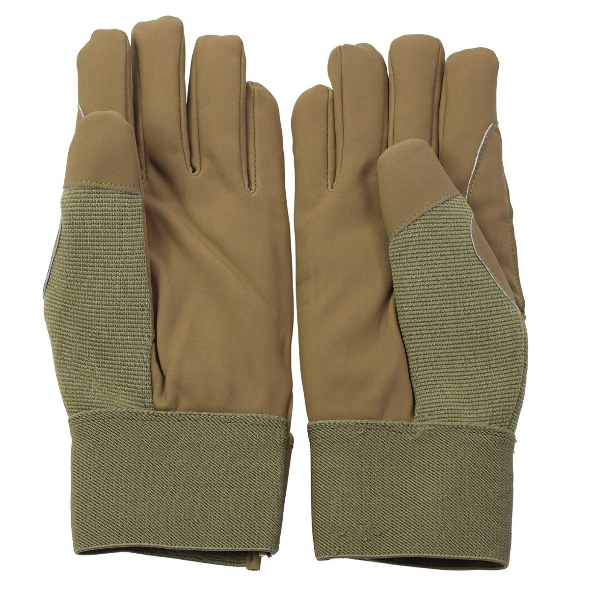 Original Danish Military Tactical Gloves Winter Polycotton Insulated Sand Brown