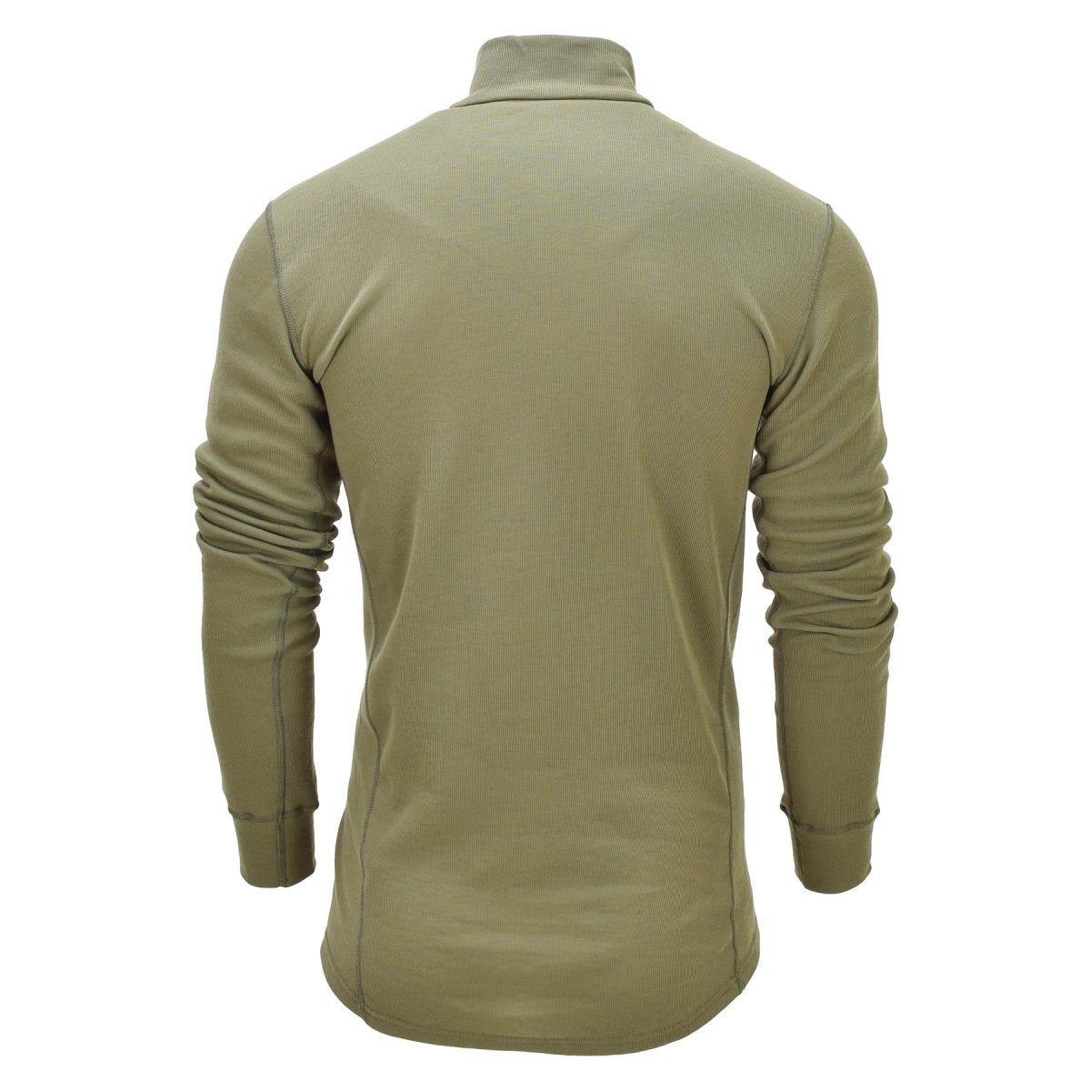 Original Dutch Army Base Layer Undershirts High Neck Thermal Insulation Olive