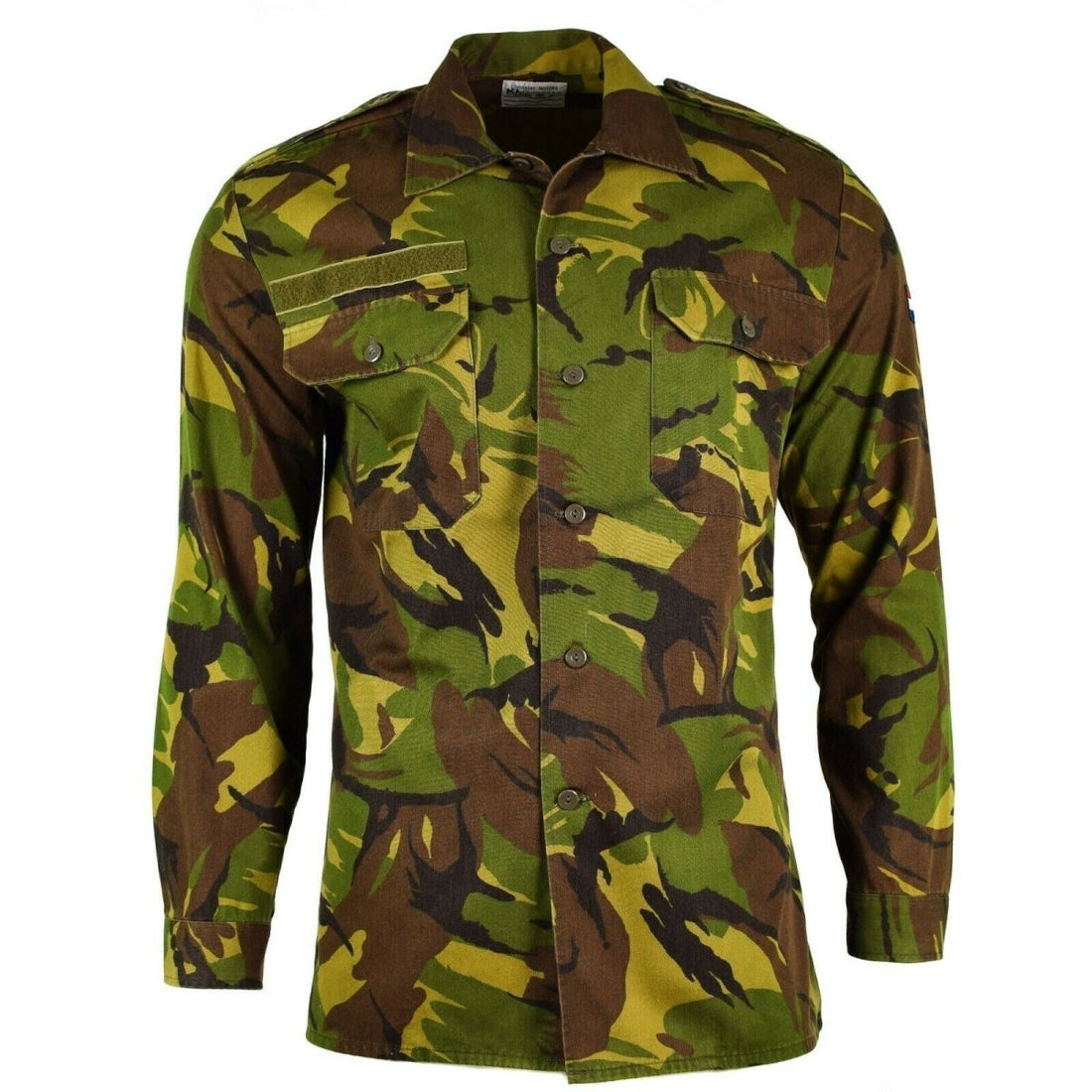 Original Dutch army shirt M65 military issue woodland DPM combat jacket Holland