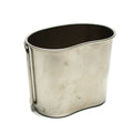 Original Dutch Army Stainless Steel Canteen Cups Camping Bushcraft 6pcs Lot