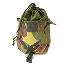 Original Dutch Army medium MOLLE utility pouch with DPM camouflage and drawstring closure for tactical gear storage.