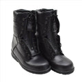Original Dutch Military Air Force Pilot Boots Genuine Leather Tactical Black