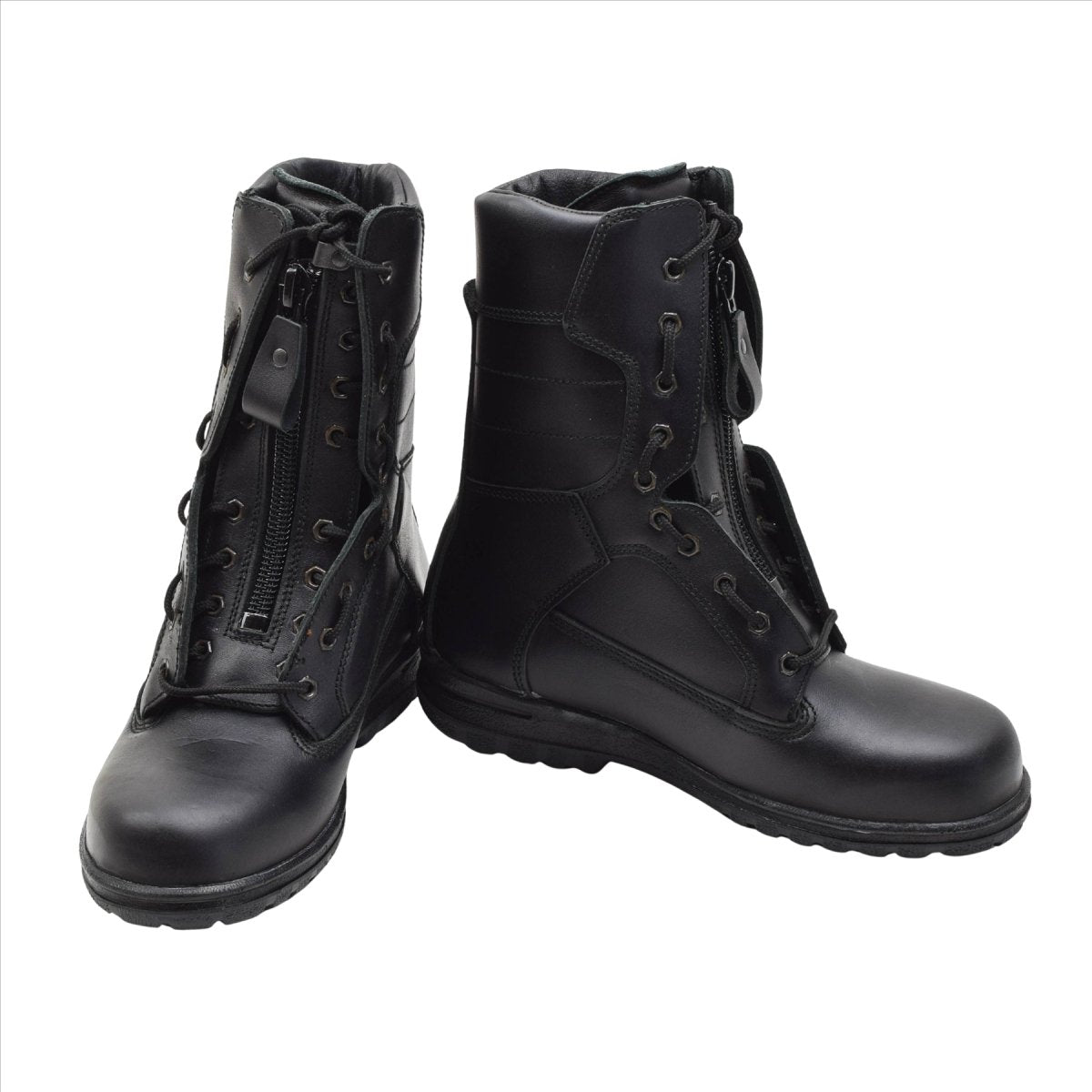 Original Dutch Military Air Force Pilot Boots Genuine Leather Tactical Black
