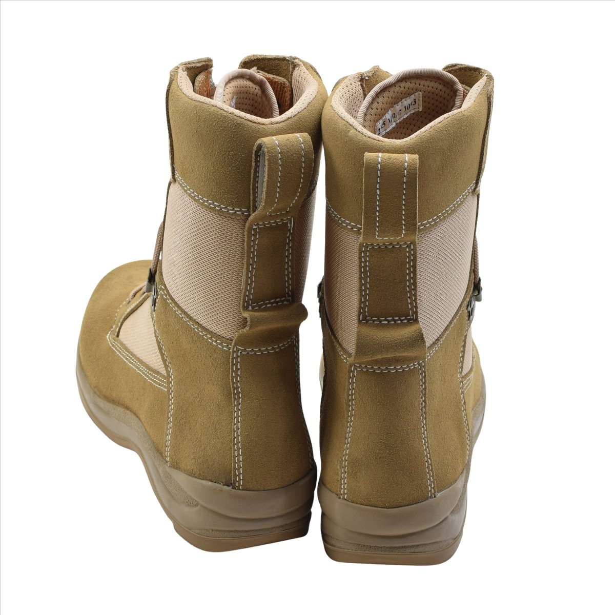 Original Dutch Military Air Force Pilot Boots Genuine Leather Tactical Desert