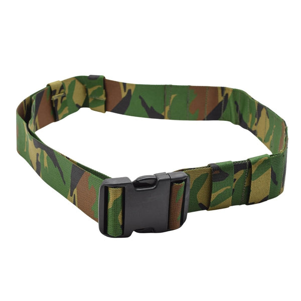 Original Dutch military camo DPM tactical belt adjustable plastic buckle NEW - GoMilitar