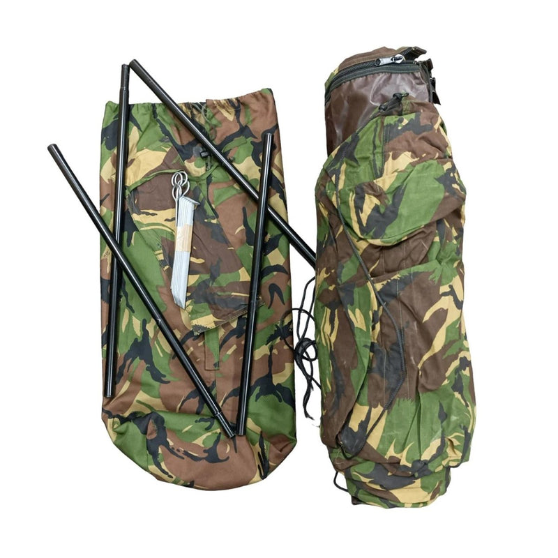 Original Dutch Military DPM Camouflage Tent water repellent outdoor camping - GoMilitar