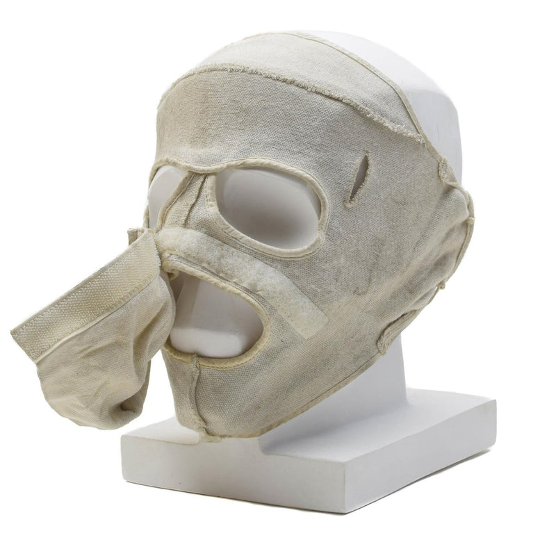 Original Dutch Military Face Mask Flame Resistance Aramid Cold Weather White
