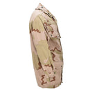 Original Dutch Military Field Coat Adjustable Cuffs Hemline Desert Camo - GoMilitar