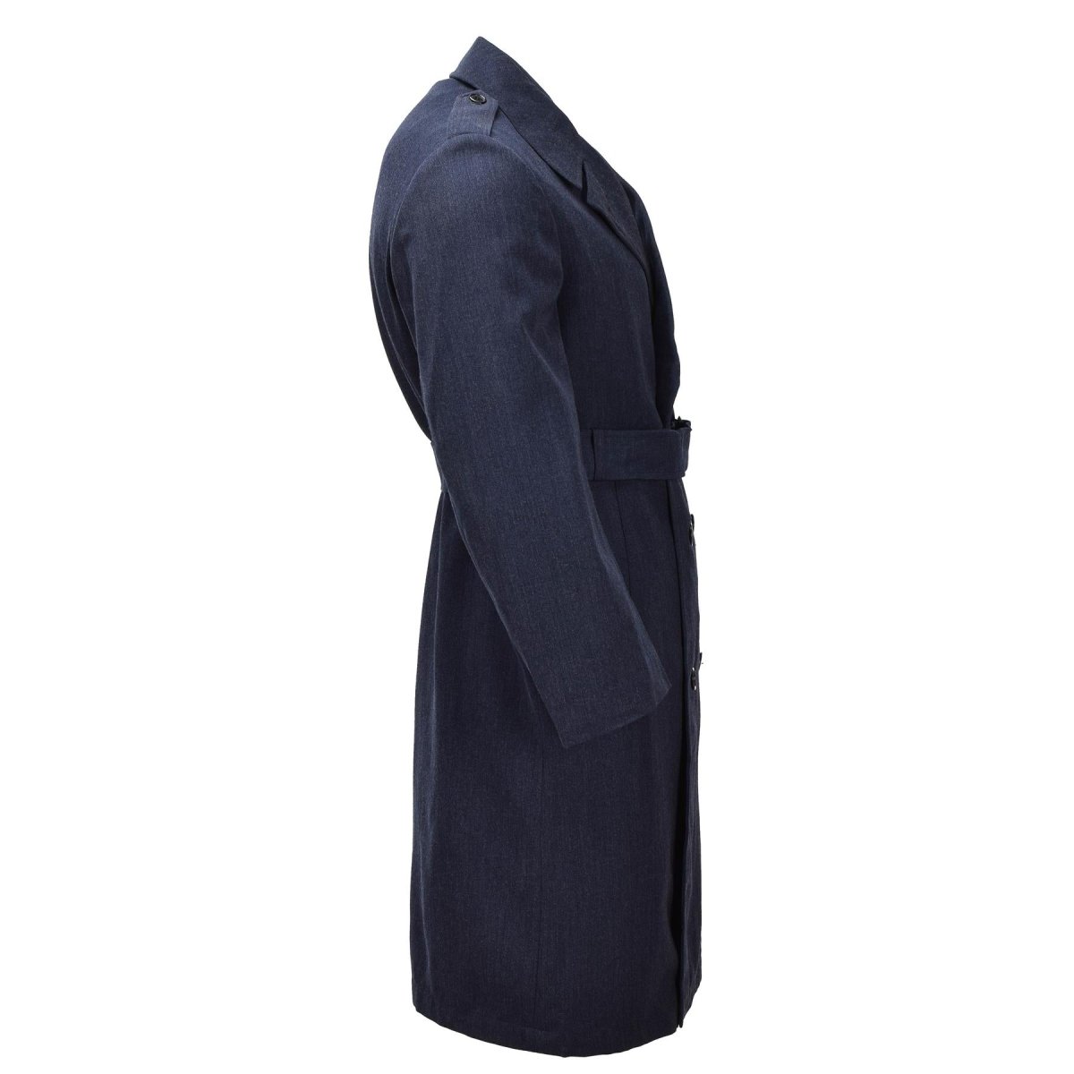 Original Dutch Military Formal Dress Coat Double Breasted Belted Blue