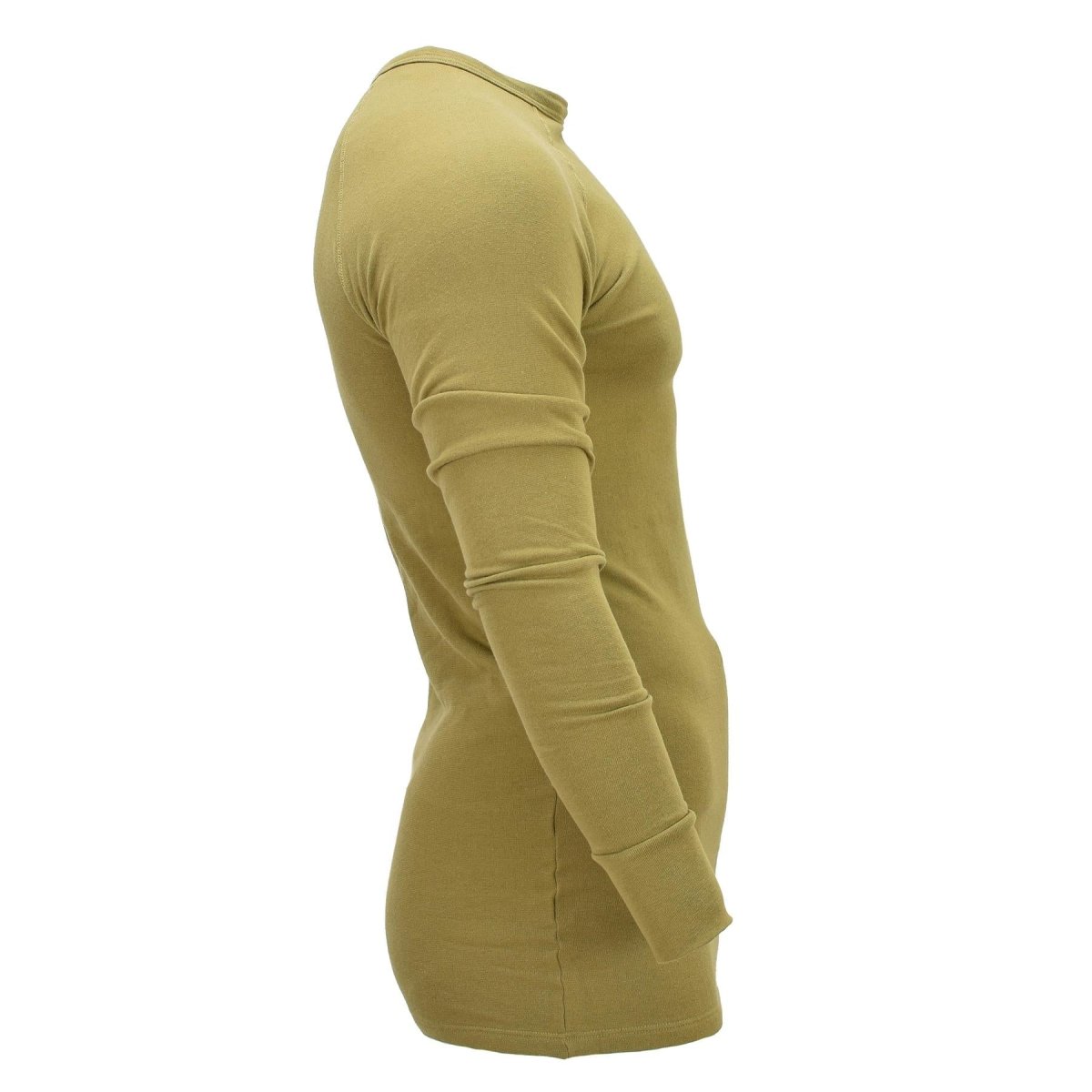 Original Dutch Military Koala Undershirt Long Sleeved Thermal Base Layer Khaki