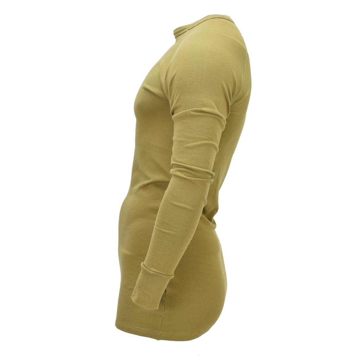 Original Dutch Military Koala Undershirt Long Sleeved Thermal Base Layer Khaki