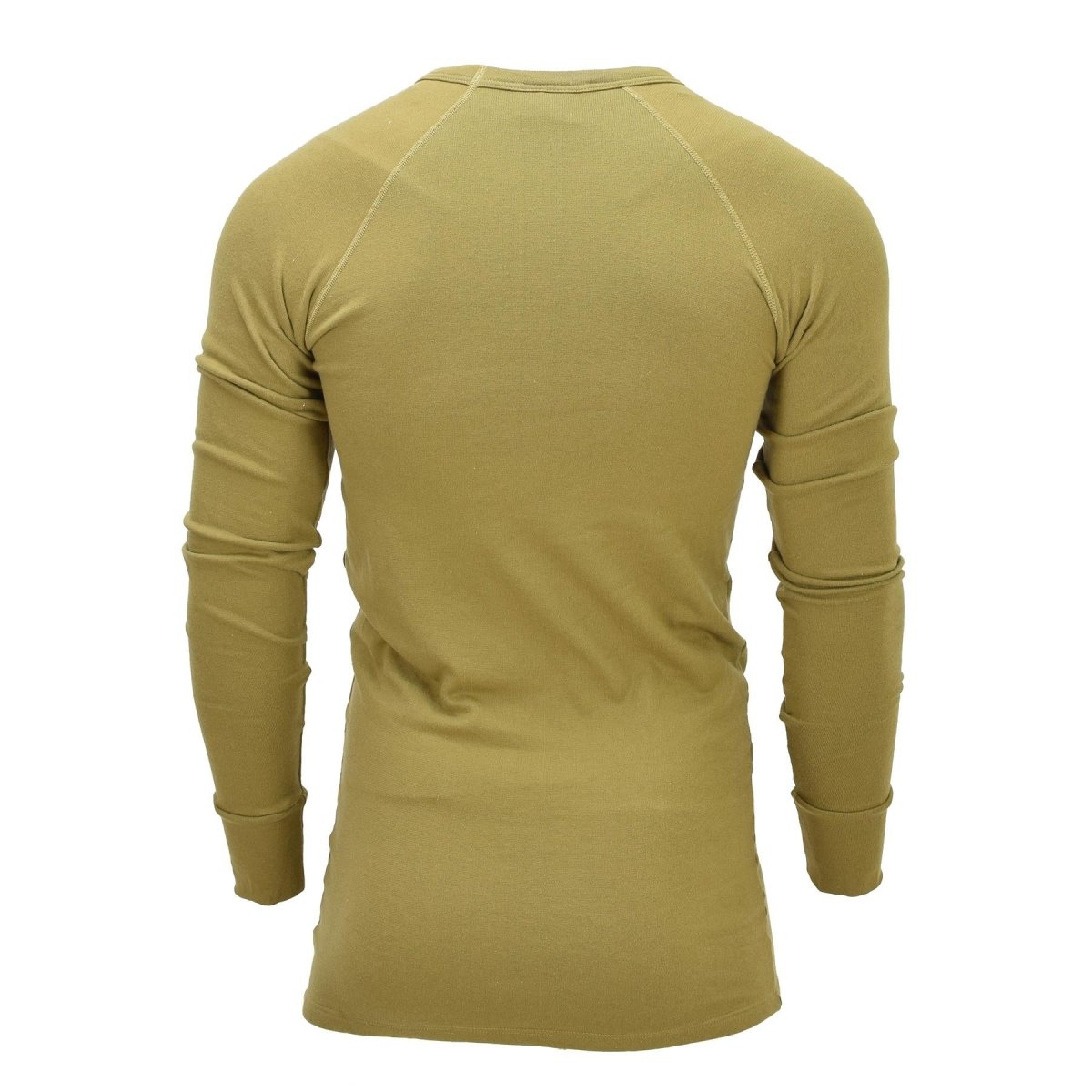 Original Dutch Military Koala Undershirt Long Sleeved Thermal Base Layer Khaki