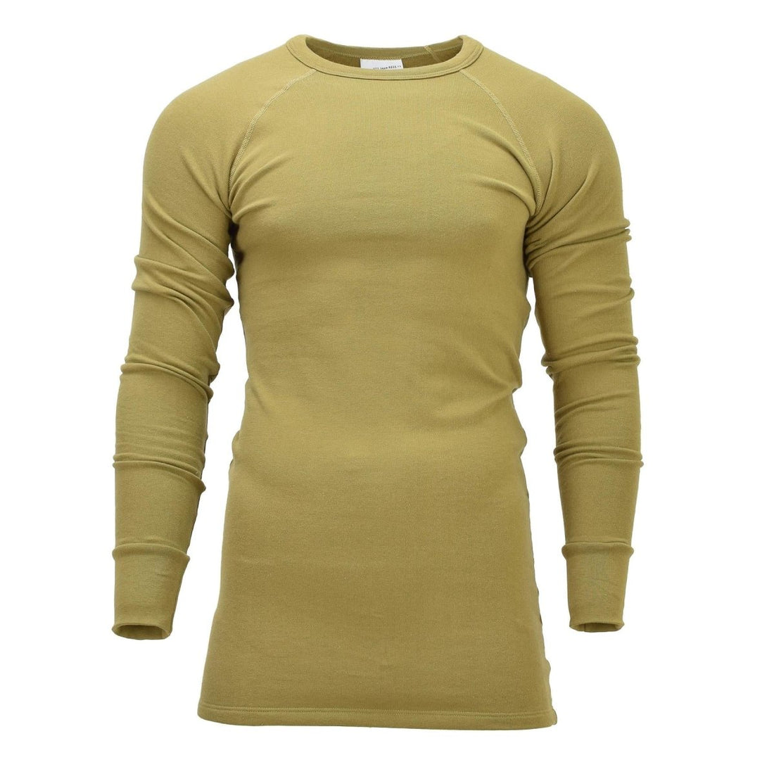 Original Dutch Military Koala Undershirt Long Sleeved Thermal Base Layer Khaki