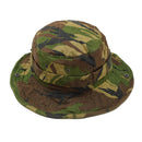 Dutch military DPM camouflage boonie hat with wide brim and detachable neck flap for sun and element protection