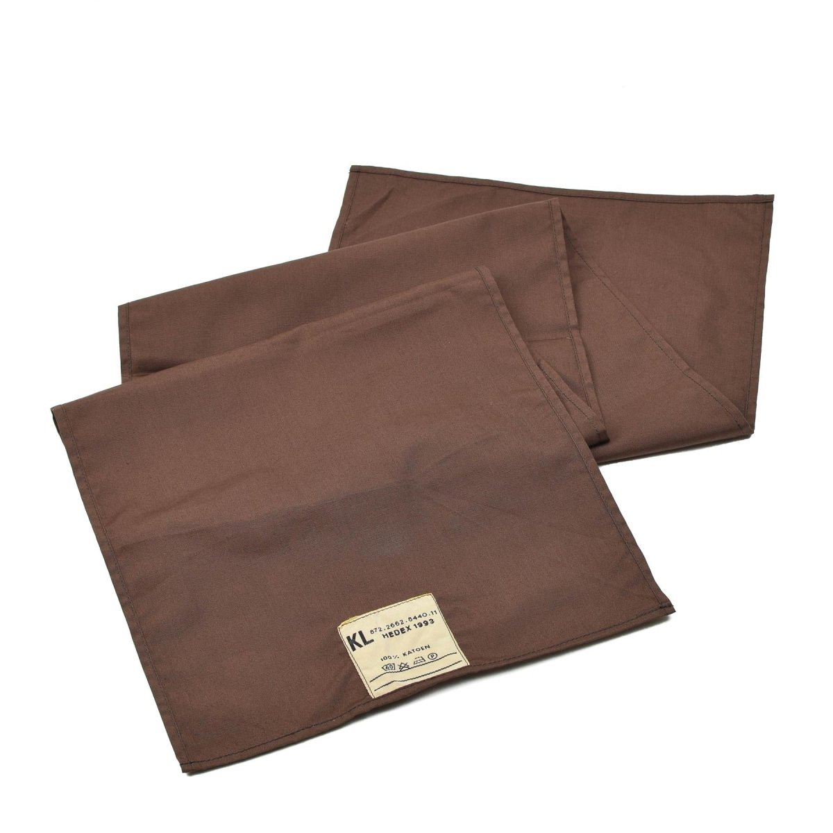 Original Dutch Military scarf cotton bandana 100x25cm brown army scarves NEW