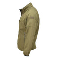 Original Dutch Military soft shell jacket zippered pockets vented armpits olive