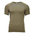 Original Dutch Military Thermal Undershirt Short Sleeve Lightweight Olive
