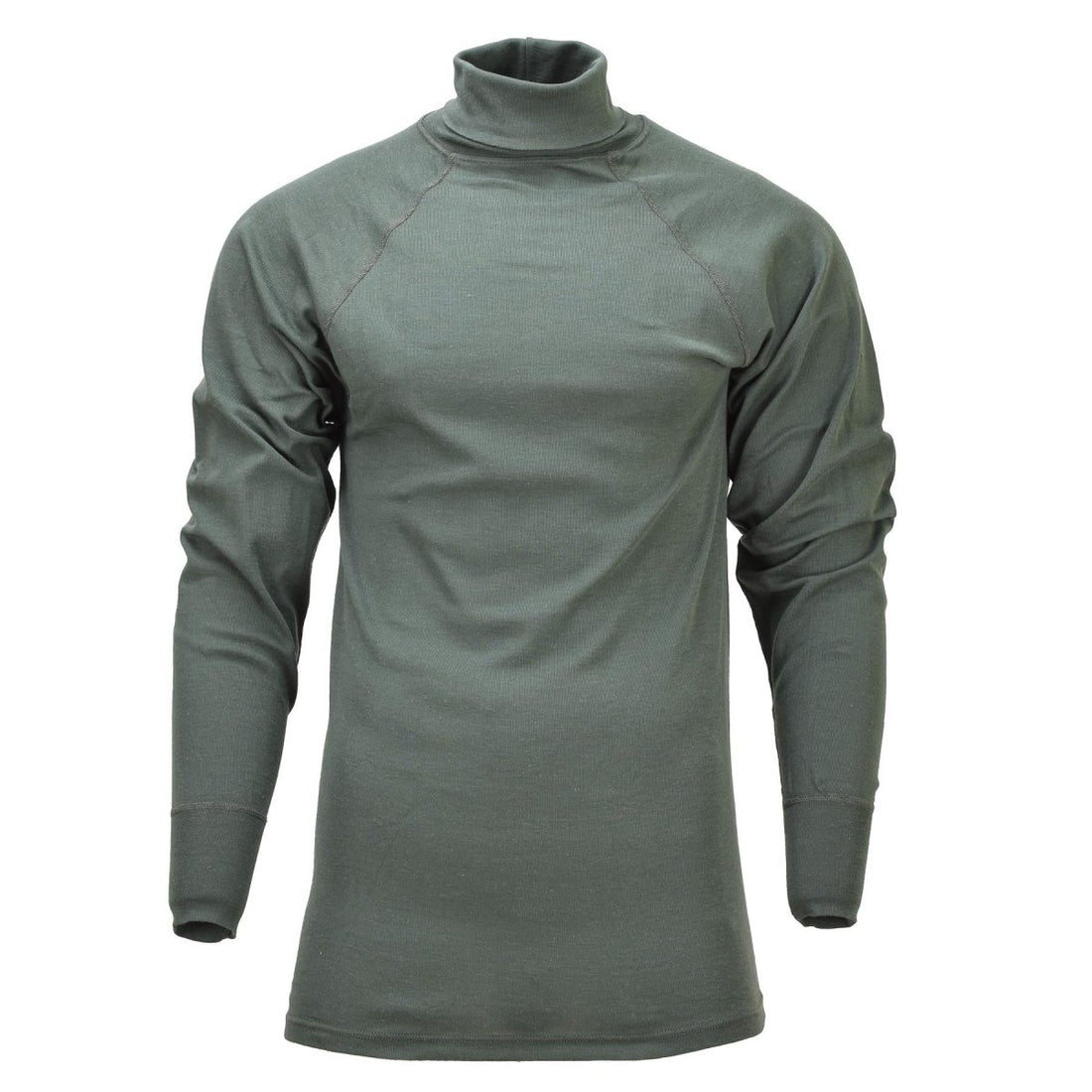 Original Dutch Military Turtleneck Thermal Undershirt Tactical HeatTech Olive