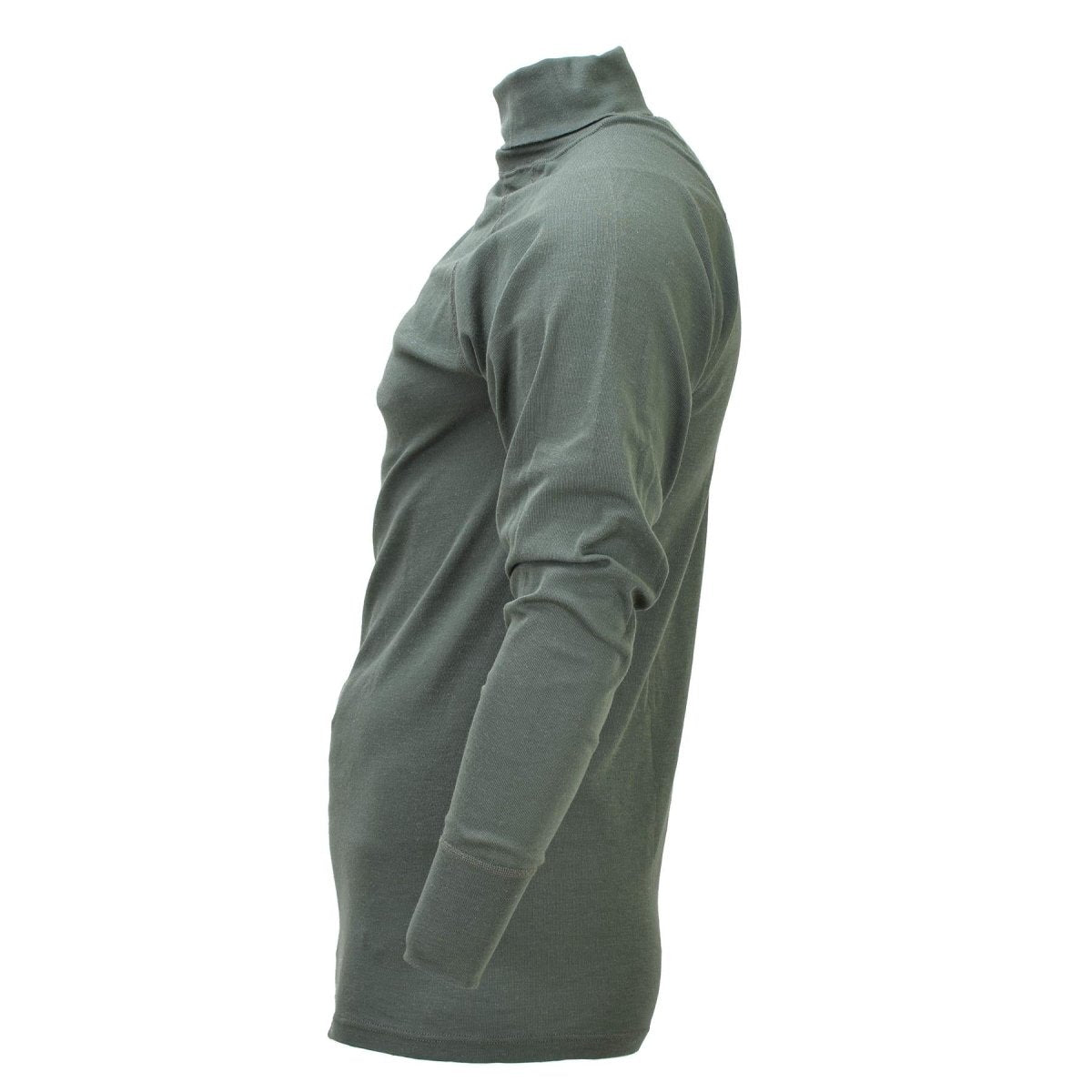 Original Dutch Military Turtleneck Thermal Undershirt Tactical HeatTech Olive