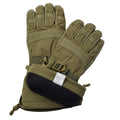 Original Dutch Military Winter ECWS Gloves Waterproof Goatskin Palm Olive