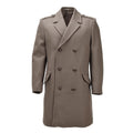 Original Dutch Military Wool Dress Coat Double Breasted Army Issue Khaki