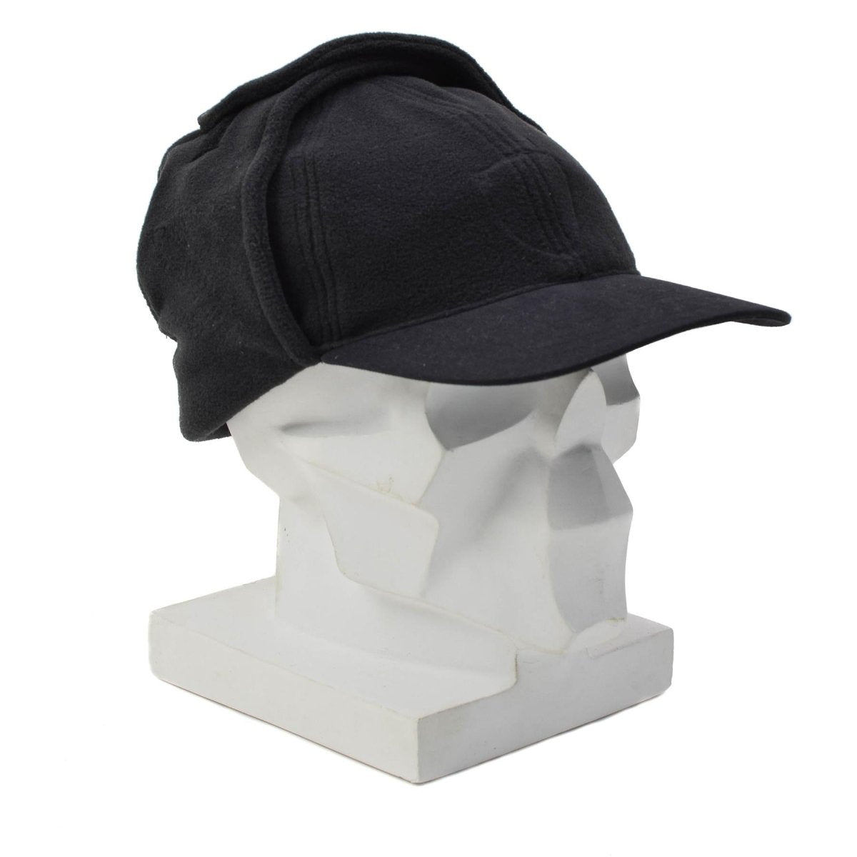 Original Dutch Police Winter Hat Robust Construction Thermal Insulation Black