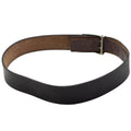 Original East German Military Leather Belt Soldier Metal Box Buckle Black
