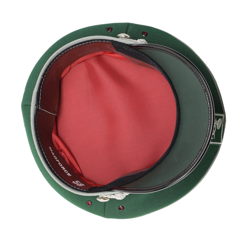 Original French army green visor peaked cap Ivory coast badge lightweight NEW - GoMilitar